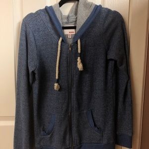 Zip up sweatshirt with hood